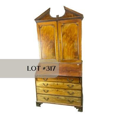 Lot 317 | Slant-Front Desk