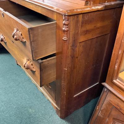 Lot 318 | 2-Piece Walnut Cabinet