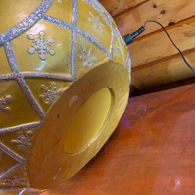 Lot 320 | Large Light-Up Christmas Ball