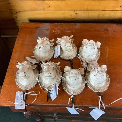 Lot 322 | Seven Modern Livestock Hooks