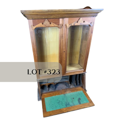 Lot 323 | Top of Hutch | Slant Desk
