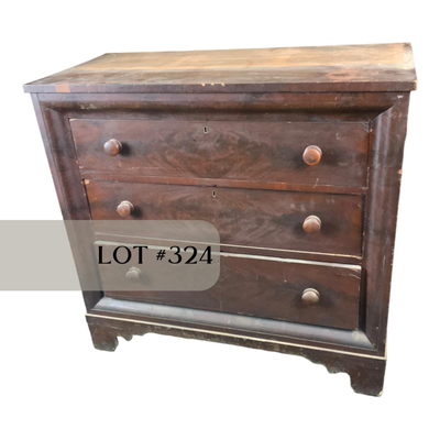 Lot 324 | 1800s Chest of Drawers