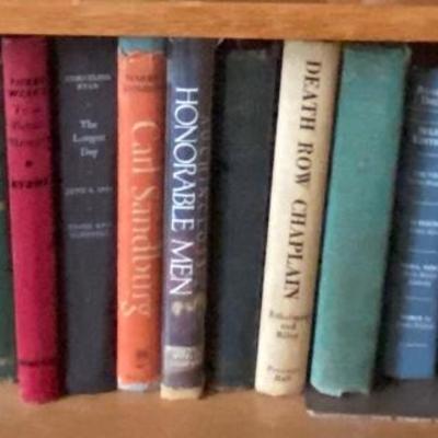 Lot of hardback books