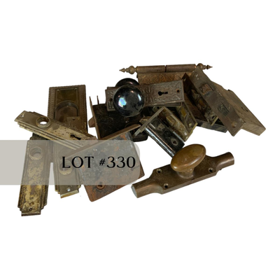 Lot 330 | Locks | Door Knobs | Faceplates