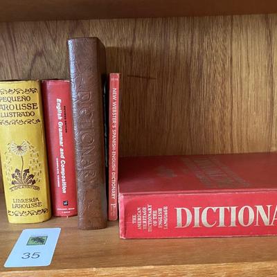 Lot of dictionaries