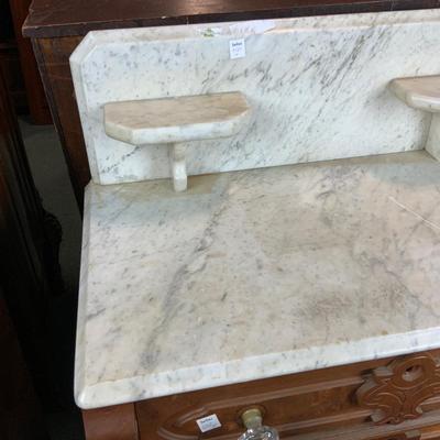 Lot 334 | Marble-Top Commode