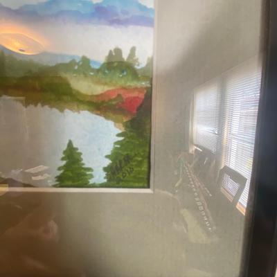 Collection of art with supplies