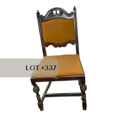 Lot 337 | Tudor Side Chair