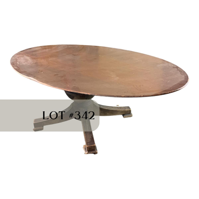 Lot 342 | Oval Dining Table | Substantial Base