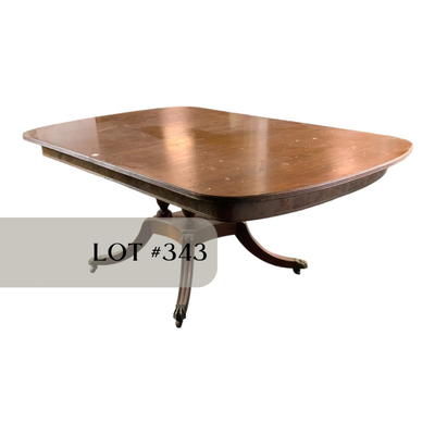 Lot 343 | Dining Table Unique Base