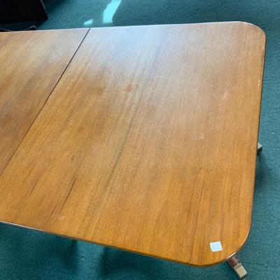 Lot 347 | Blonde Wood Dining Table