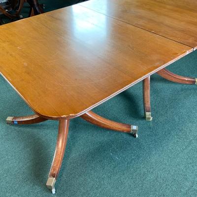 Lot 347 | Blonde Wood Dining Table