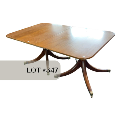 Lot 347 | Blonde Wood Dining Table