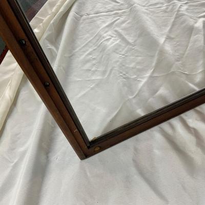 Lot 352 | Handled Glass Tray