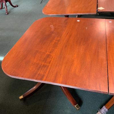 Lot 353 | Double Pedestal Table