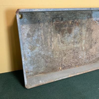 Lot 355 | Large Galvanized Steel Tray