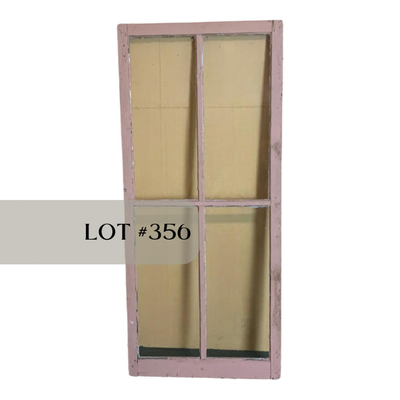 Lot 356 | 4-Pane Window