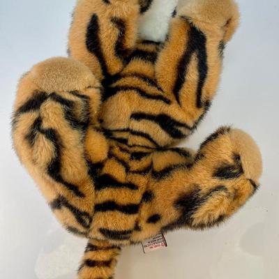 Vintage Lightly Loved GUND Tiger Plush Stuffed Animal Cat