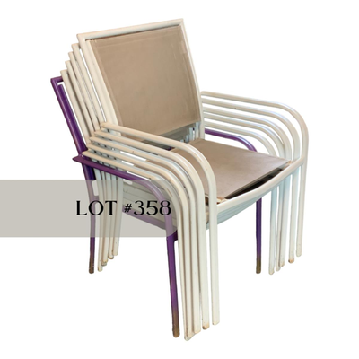 Lot 358 | Six Patio Chairs