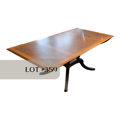 Lot 359 | Substantial Table | Large Pedestal Base