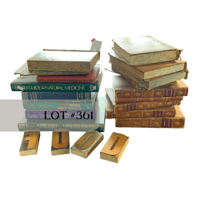 Lot 361 | Antique to Modern Books | Letter Blocks