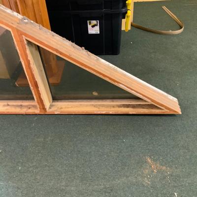 Lot 362 | Large Obtuse Triangle Window
