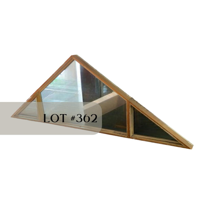 Lot 362 | Large Obtuse Triangle Window