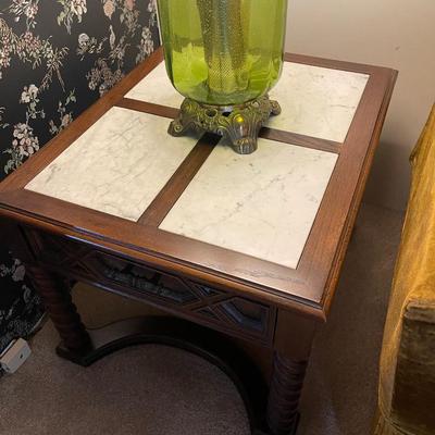 Two MCM end tables