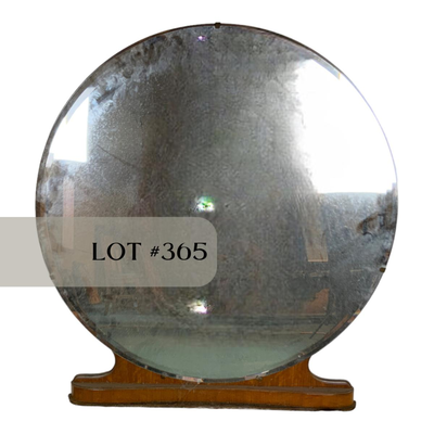Lot 365 | Round Art Deco Mirror