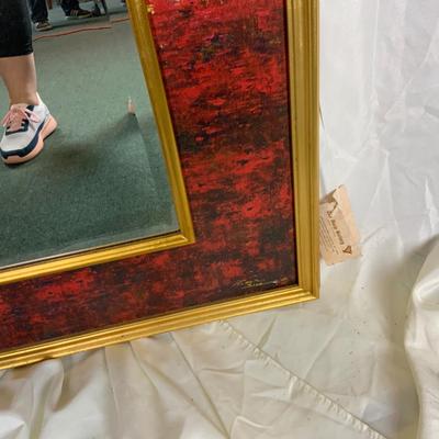 Lot 367 | Field of Poppies Mirror