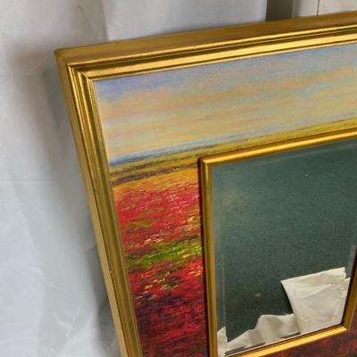 Lot 367 | Field of Poppies Mirror