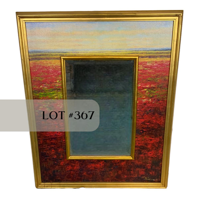 Lot 367 | Field of Poppies Mirror