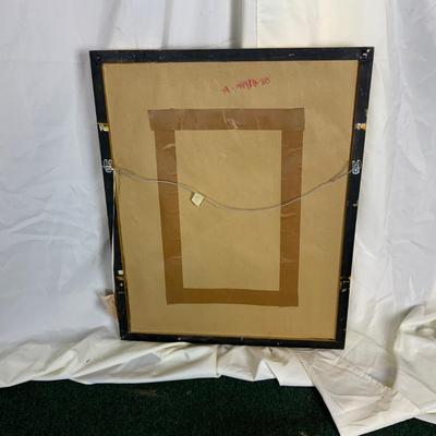 Lot 367 | Field of Poppies Mirror
