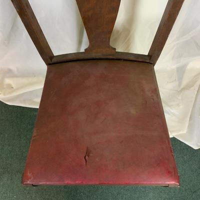 Lot 371 | Single Faux Leather Dining Chair