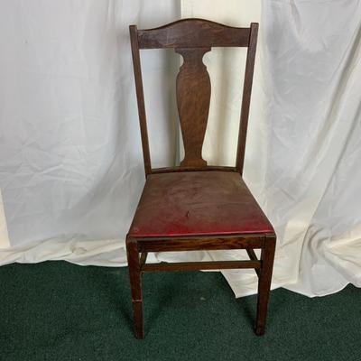 Lot 371 | Single Faux Leather Dining Chair
