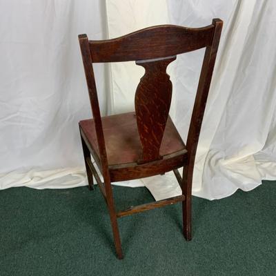 Lot 371 | Single Faux Leather Dining Chair