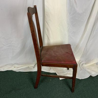 Lot 371 | Single Faux Leather Dining Chair