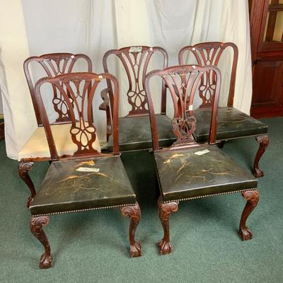 Lot 372 | Set of 5 of Dining Chairs