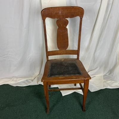Lot 374 | Single Leather Seat Dining Chair