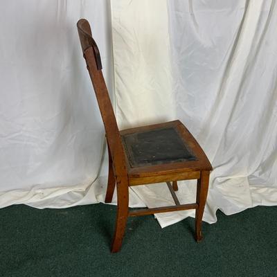 Lot 374 | Single Leather Seat Dining Chair