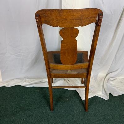 Lot 374 | Single Leather Seat Dining Chair