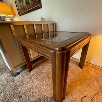 Glass End tables