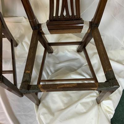 Lot 389 | Matching Chairs | Different Heights