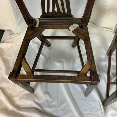 Lot 389 | Matching Chairs | Different Heights
