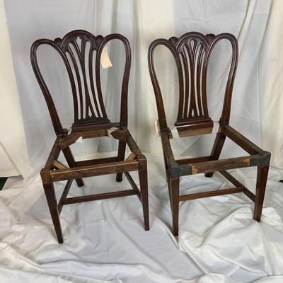 Lot 389 | Matching Chairs | Different Heights