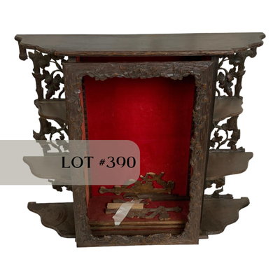Lot 390 | Antique Black Forest Cabinet