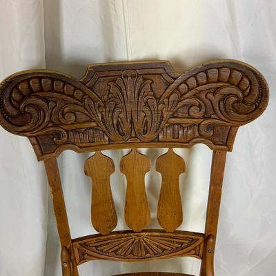 Lot 391 | Single Pressed-Back Chair