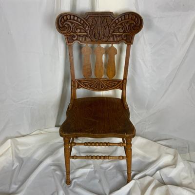 Lot 391 | Single Pressed-Back Chair
