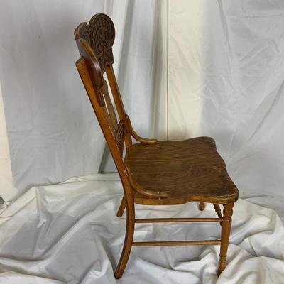 Lot 391 | Single Pressed-Back Chair