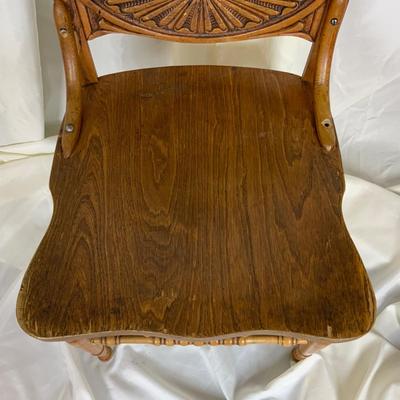 Lot 391 | Single Pressed-Back Chair